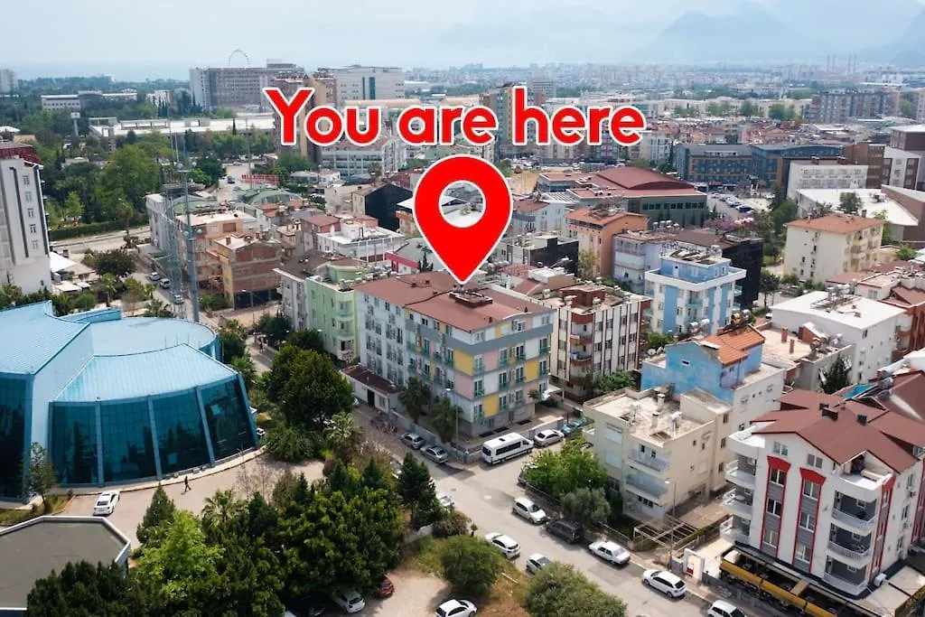 Spacious Flat Close To Erasta'8' Анталья Апартаменты